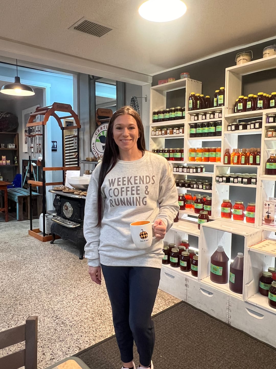 Customer photo review of Weekends Coffee & Running