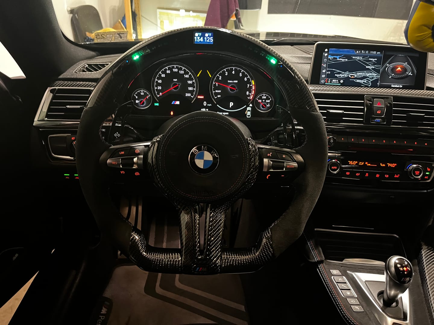 Customer photo review of BMW M Style Customizable Steering Wheel