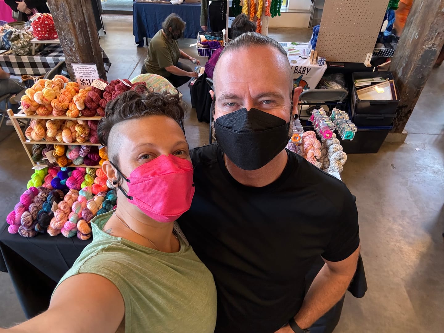 Customer photo review of KN95 Respirator Face Mask Individually Sealed