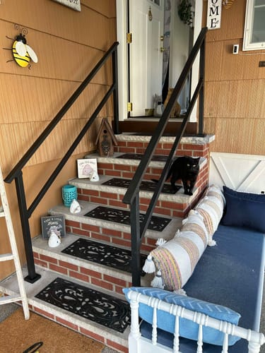 Customer photo review of Stair Handrail Kit