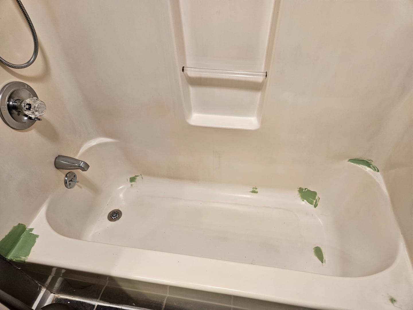 Customer photo review of Ultimate Chip Repair - Fiberglass, Acrylic, Porcelain Repair Kit