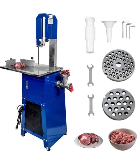 Customer photo review of Sierra Cinta Cortadora Hueso + Molino Triturador Carne 3/4hp