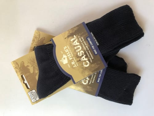 Customer photo review of J.B. Field's "Non-elastic Weekender" 90% Organic Cotton Diabetic