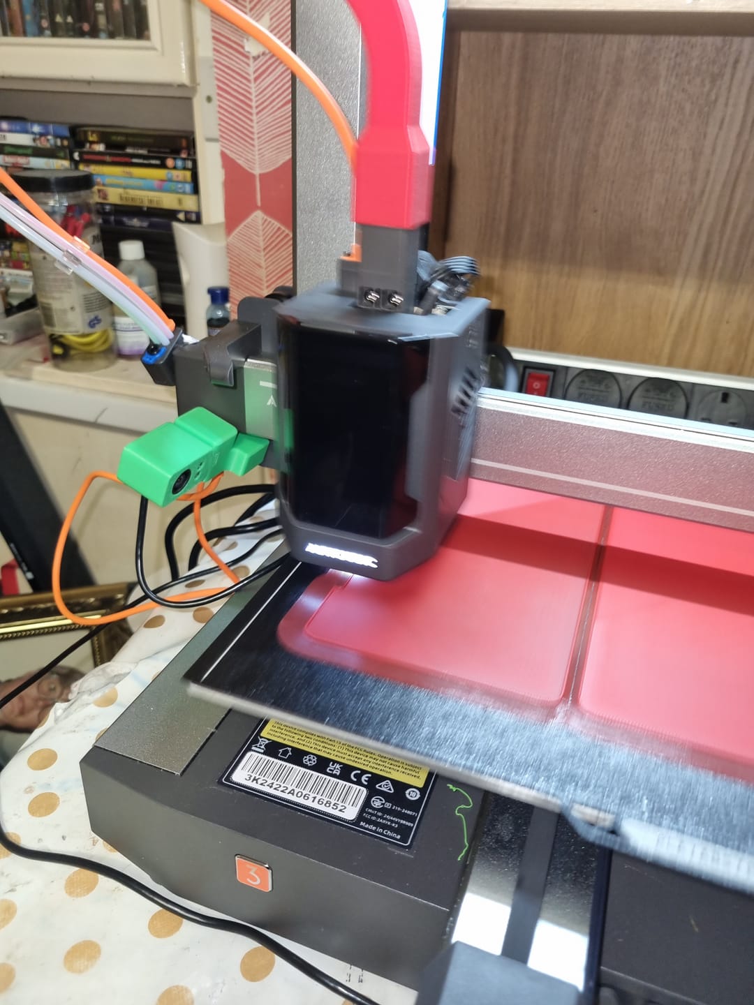 Customer photo review of Spring Steel Magnetic Platform for FDM 3D Printers