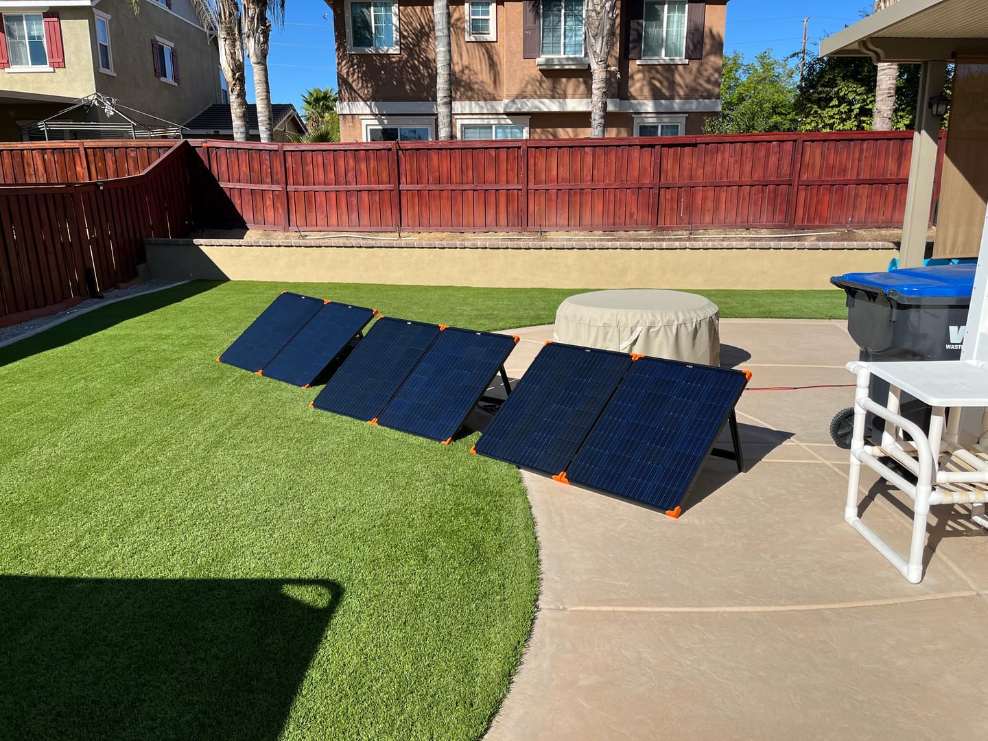 Customer photo review of MEGA 200 Portable Briefcase Solar Panel | 200 Watt Portable Solar Panel | Powerful 12V Portable Solar Panel for Generators, Power Stations, Campers | High Efficiency