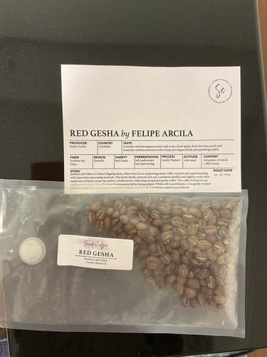 Customer photo review of Standout Competition Coffee Subscription