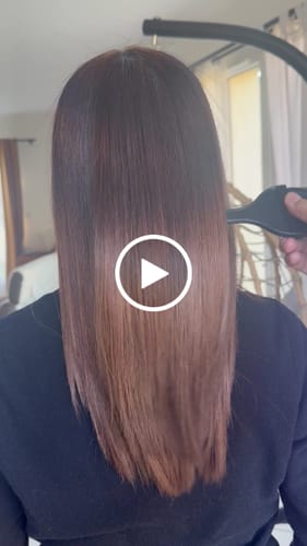 Customer video review of Lissage Brésilien au Café Vert + Shampoing Clarifiant