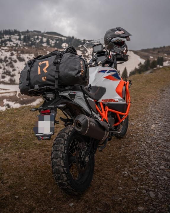 Customer photo review of RIDEIRON Waterproof Large Capacity Motorcycle Travel Dry Bag | BAG007