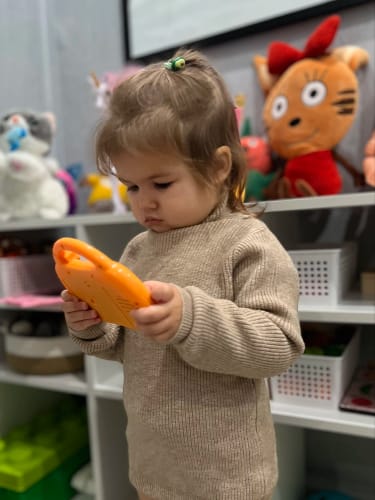 Customer photo review of Soft Turtleneck Pullover Sweater