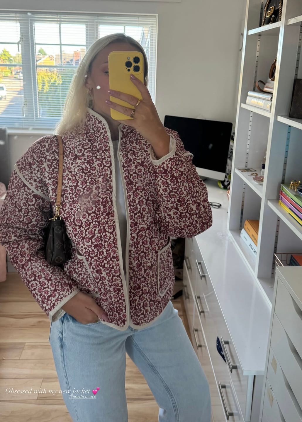Customer photo review of Lily Flower Coat