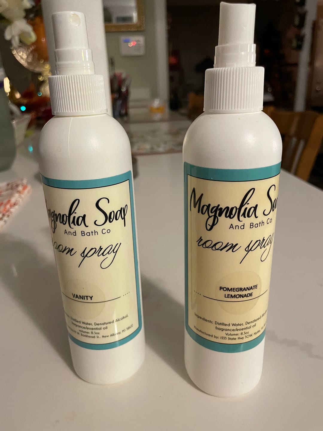 Customer photo review of Room Spray