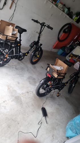 Customer photo review of Engwe L20 SE 250W 20" Foldable Electric Trekking Bike 15.6Ah Step-through E-bike