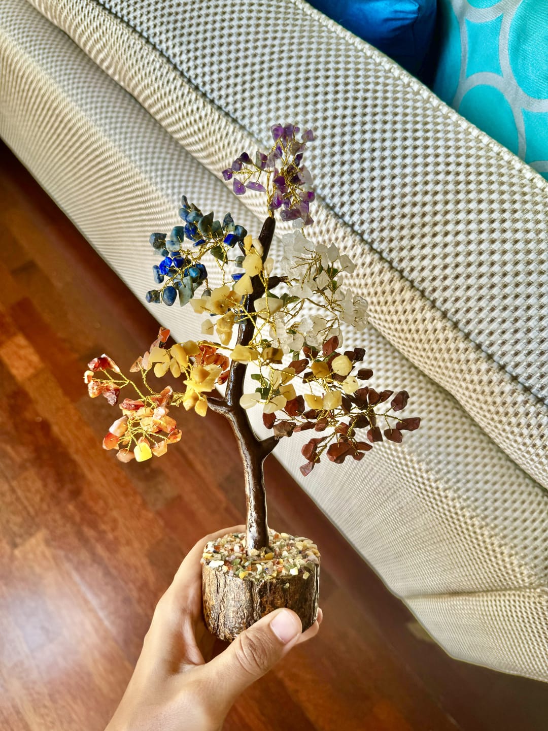 Customer photo review of Seven Chakra Tree