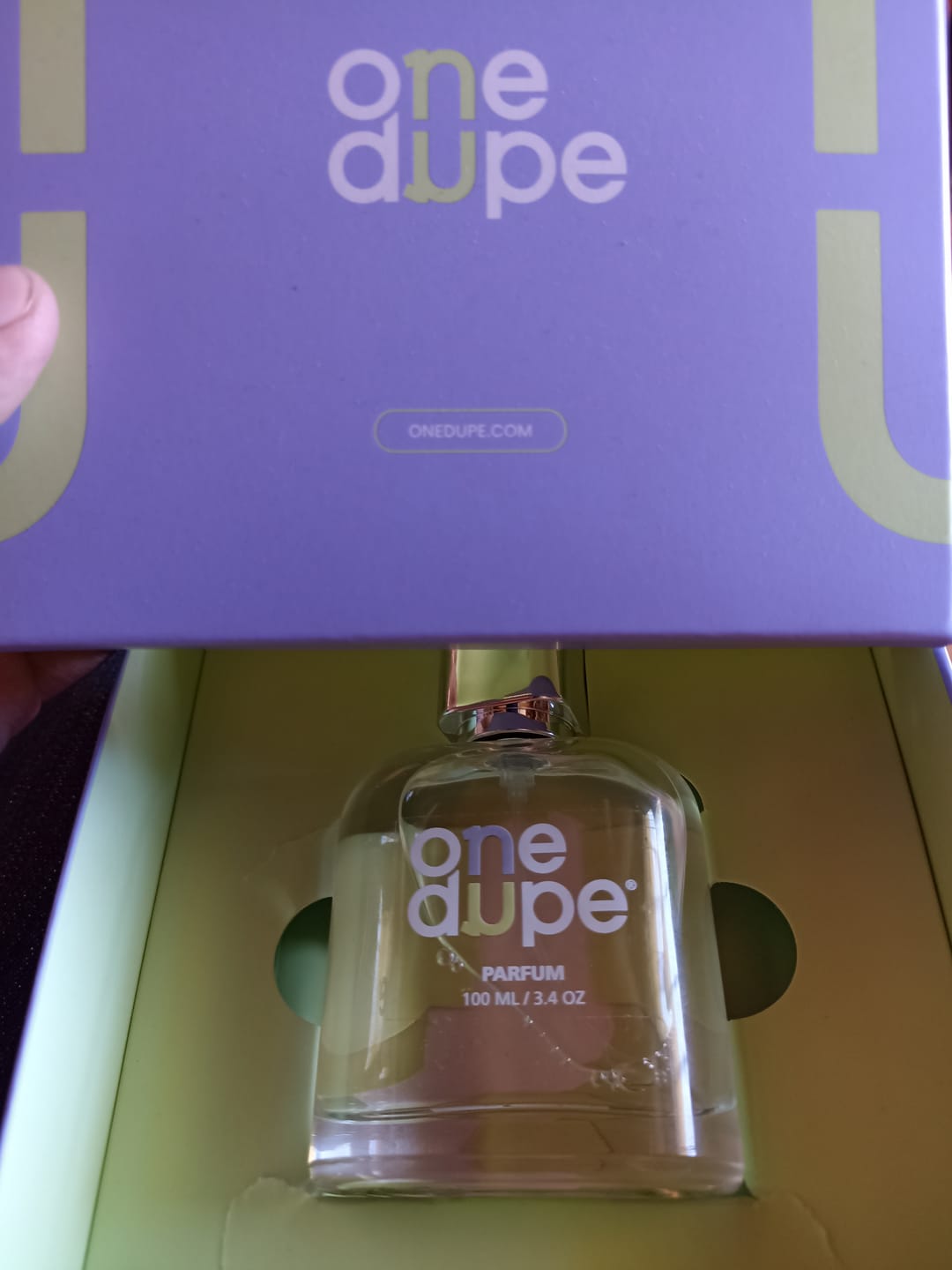Customer photo review of Perfume inspirado en Y de Yves Saint Laurent