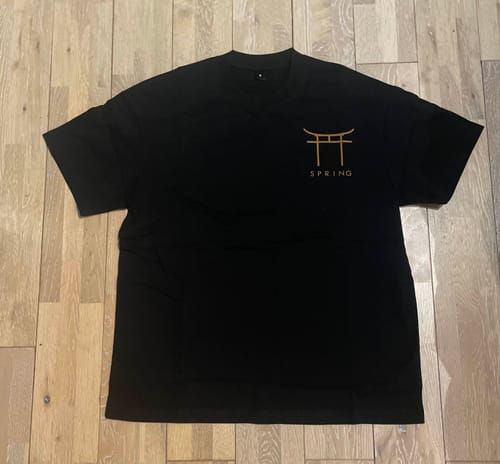Customer photo review of Peach Blossom Back T-Shirt