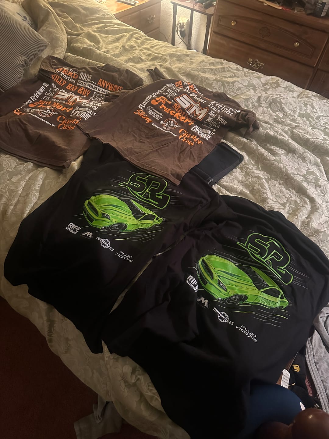 Customer photo review of Brett LaSala's Snot Rocket 3.0 Shirt