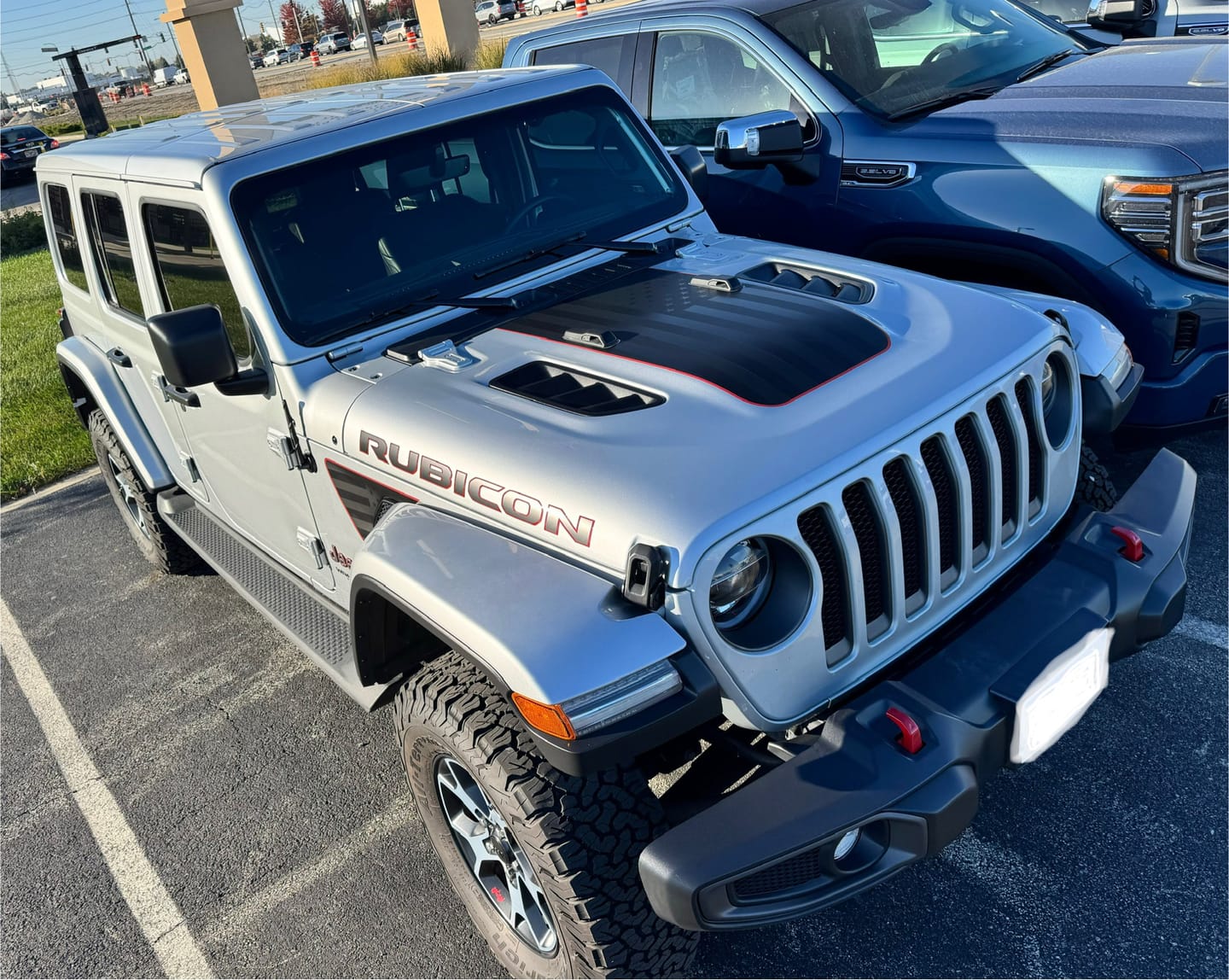 Customer photo review of Premium Fender Vent Decal Set | Black Flag - fits Wrangler JL & Gladiator JT