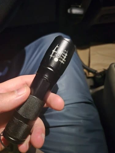 Customer photo review of Lumen Pro - taktische Taschenlampe für pure Helligkeit und Sicherheit