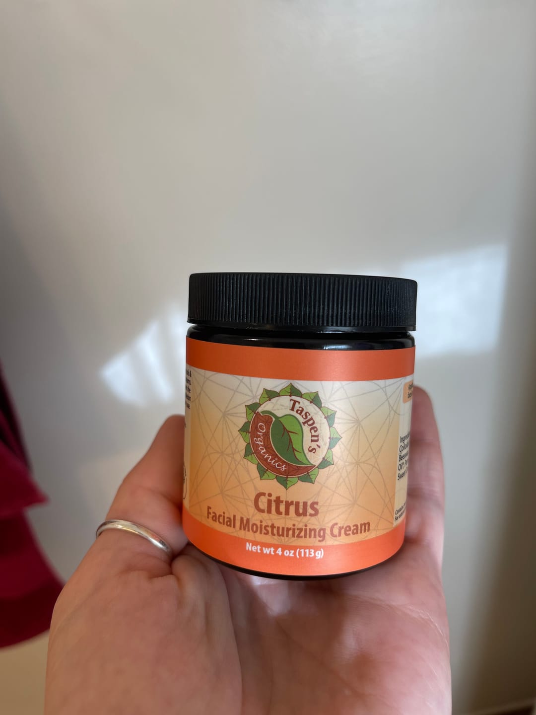 Customer photo review of Facial Moisturizing Cream