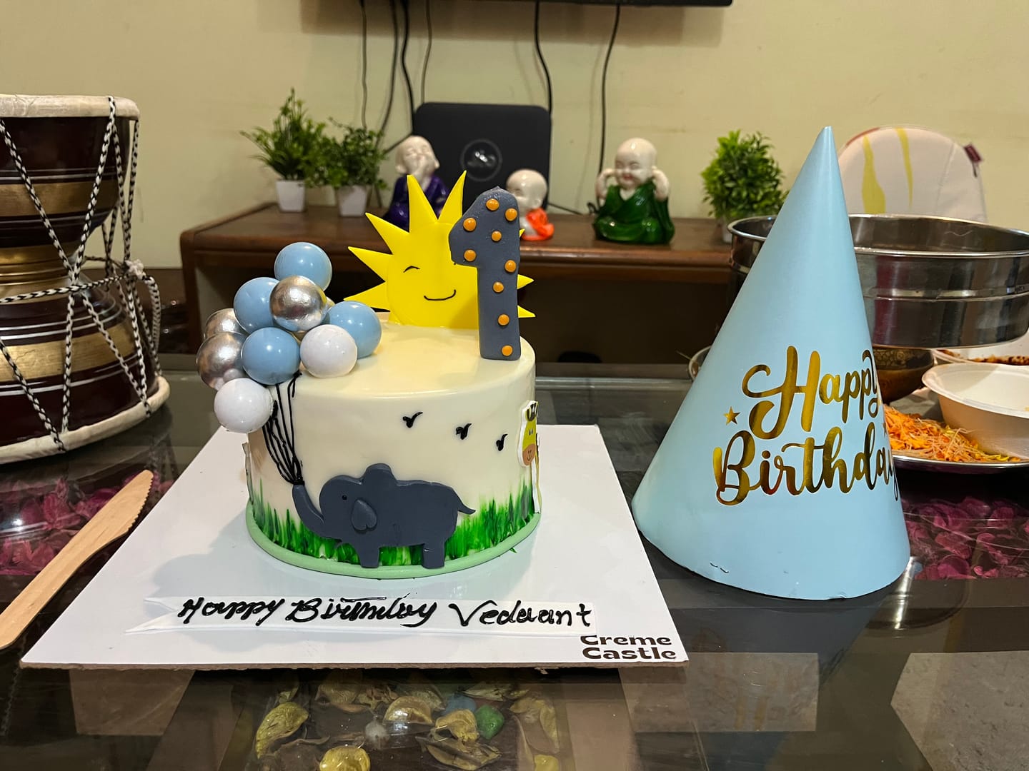 Customer photo review of Elephant Sunny Design Cake