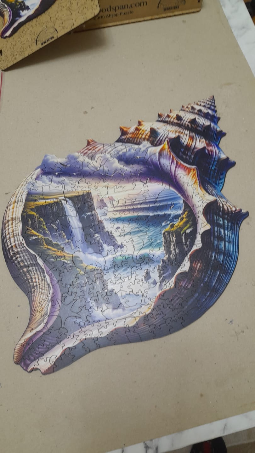 Customer photo review of Gizli Cennet - Ahşap Puzzle