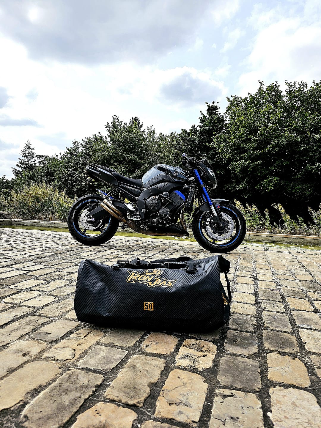 Customer photo review of RIDEIRON Waterproof Large Capacity Motorcycle Travel Dry Bag | BAG007