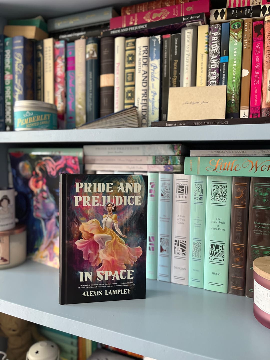Customer photo review of Pride and Prejudice in Space