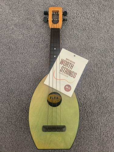 Customer photo review of BM-LG Worth Ukulele Strings Brown Medium Low G Soprano/Concert Fluorocarbon 2 restrings Per Pack