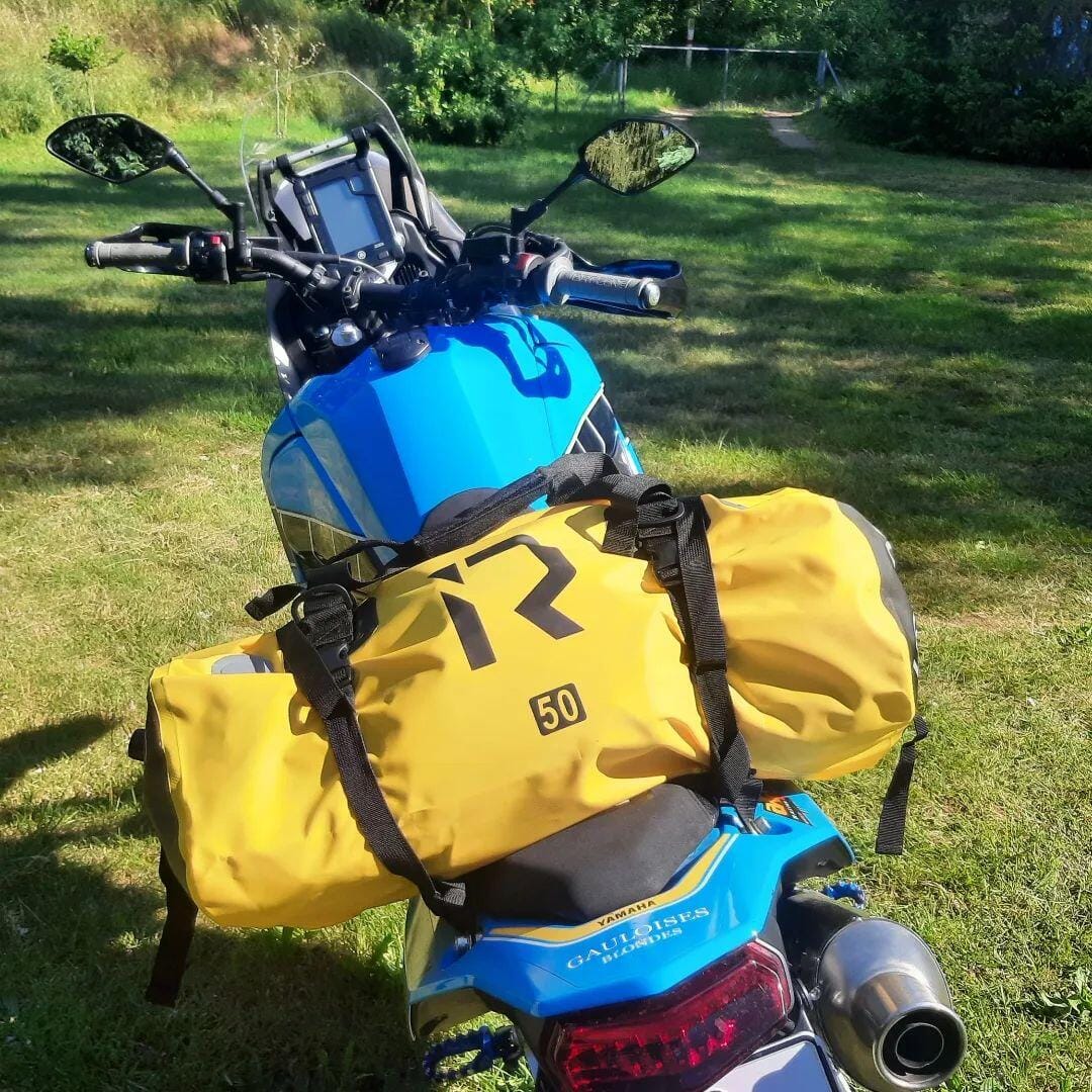 Customer photo review of RIDEIRON Waterproof Large Capacity Motorcycle Travel Dry Bag | BAG007