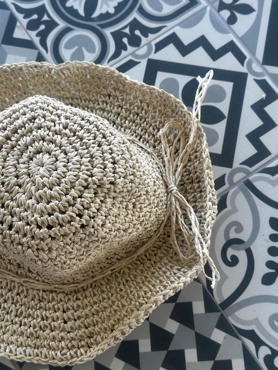 Customer photo review of Sunshine Woven Straw Hat (Kids)