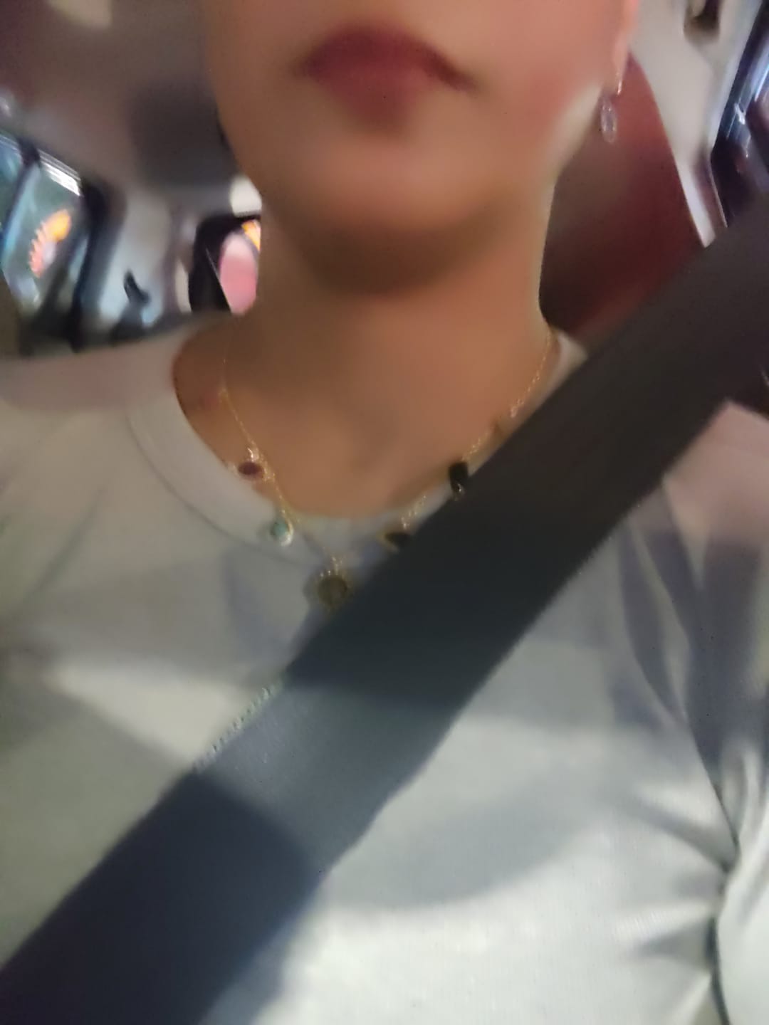 Customer photo review of Heal your Vibe Necklace