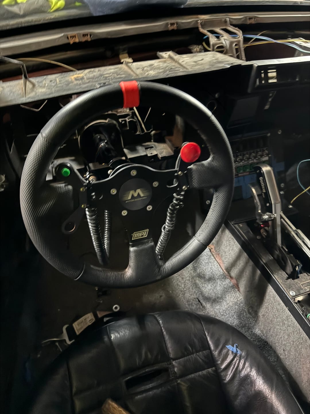 Customer photo review of 1982-2002 Camaro/Firebird F-Body Chromoly Lightweight Steering Column Race Only 15-110