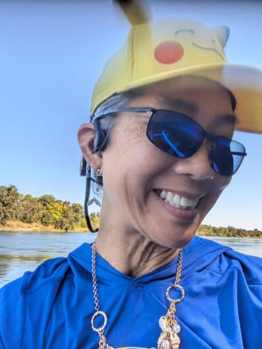 Customer photo review of Tayogo W22 Swimming Bone Conduction Headphones, Bluetooth 5.4, 32GB Memory
