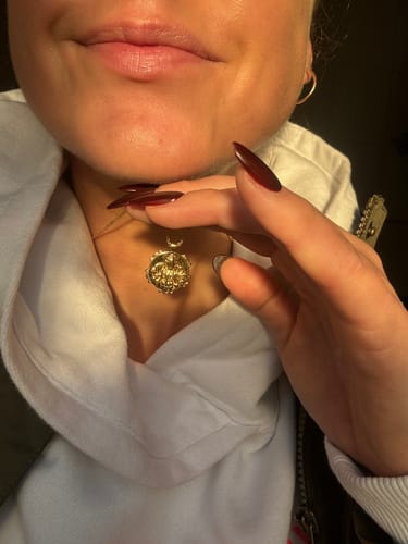 Customer photo review of Goddess Kali Necklace