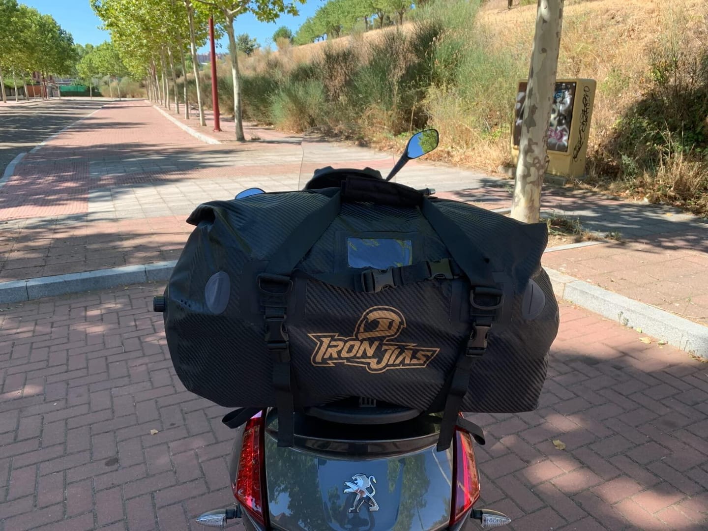 Customer photo review of RIDEIRON Waterproof Large Capacity Motorcycle Travel Dry Bag | BAG007