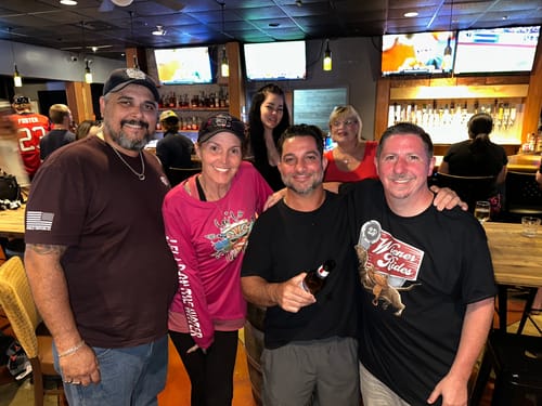 Customer photo review of Wiener Rides Cotton Tee