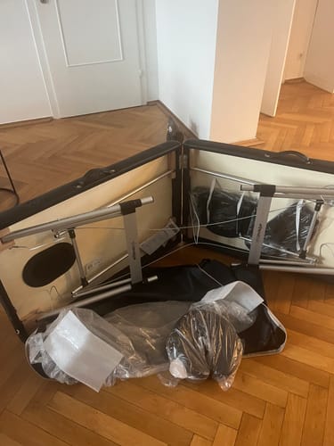 Customer photo review of Massageliege Klappbar Nadia