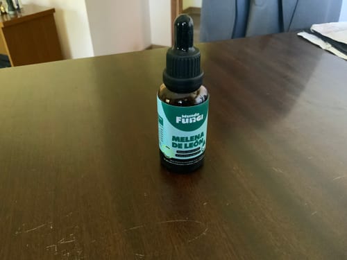 Customer photo review of Extracto Melena de León - Gotas Ultra Concentrado