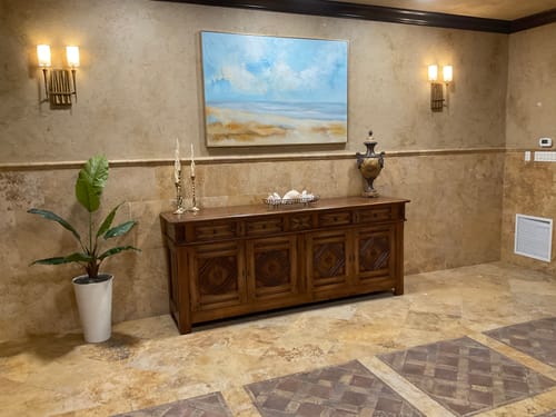 Customer photo review of Beach Scene Painting #ABSH64