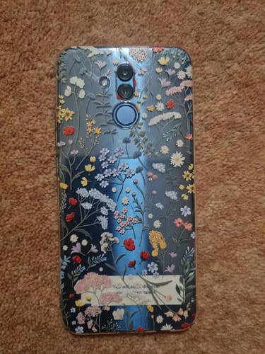 Customer photo review of Wild Flowers Huawei Case