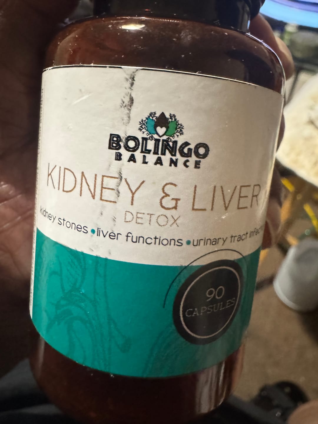 Customer photo review of KIDNEY AND LIVER DETOX