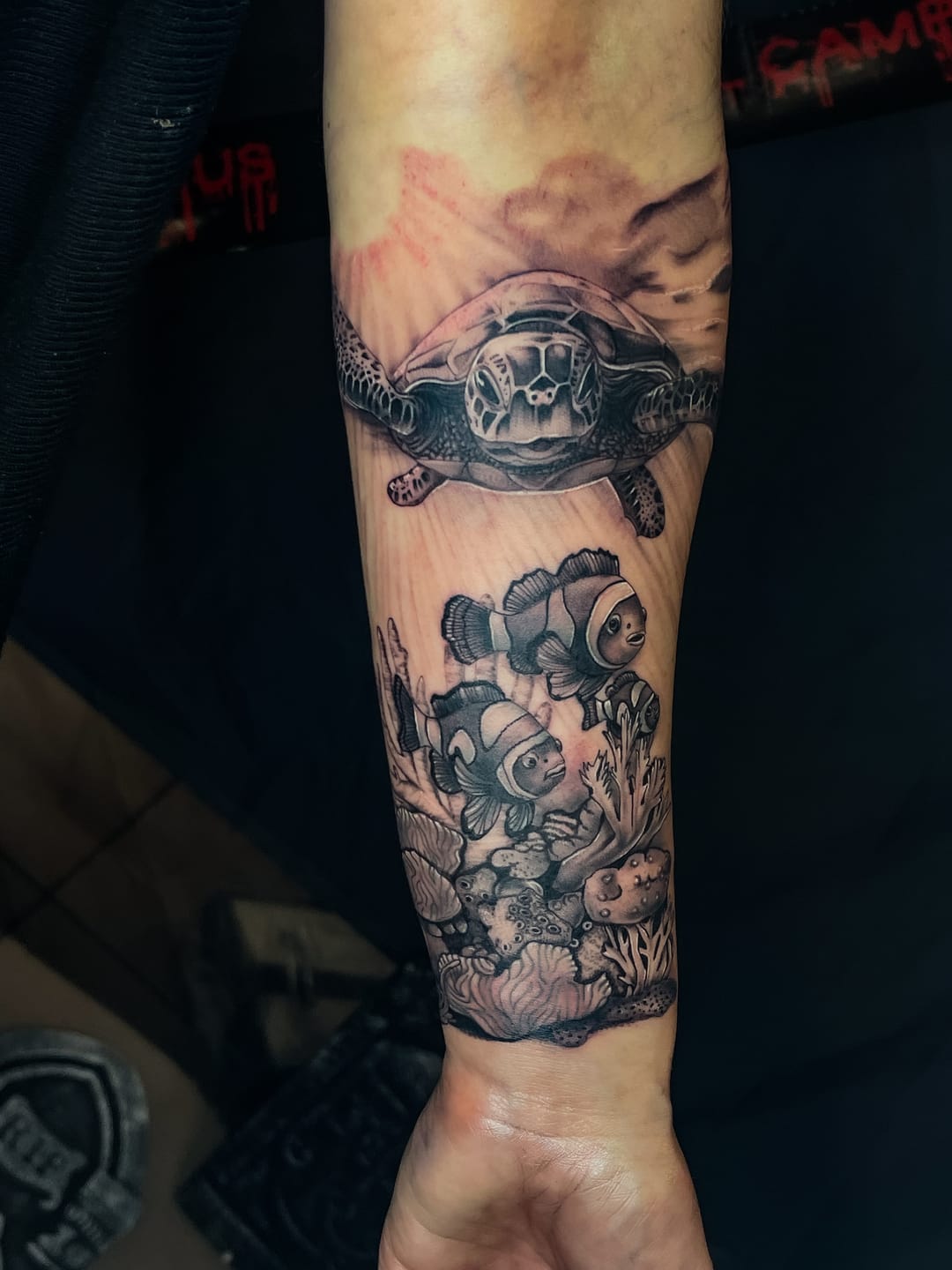 Customer photo review of JCONLY VETAR Tattoo Cartridge Needles Round Liner