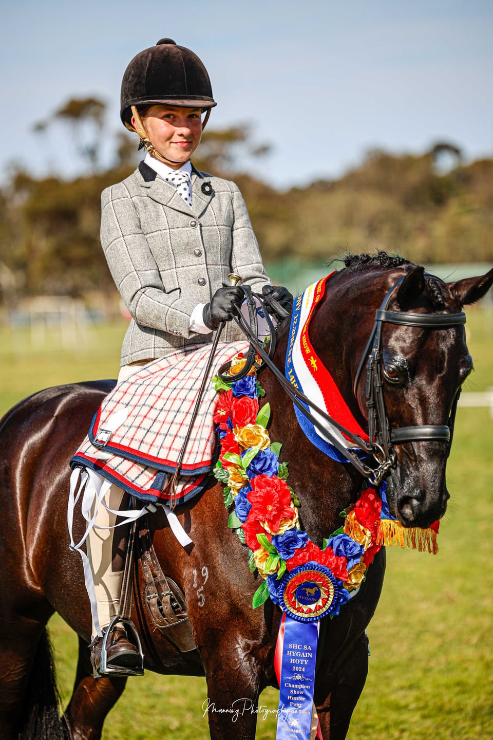 Customer photo review of Thames Children's Eton Show Shirt - Long Sleeve