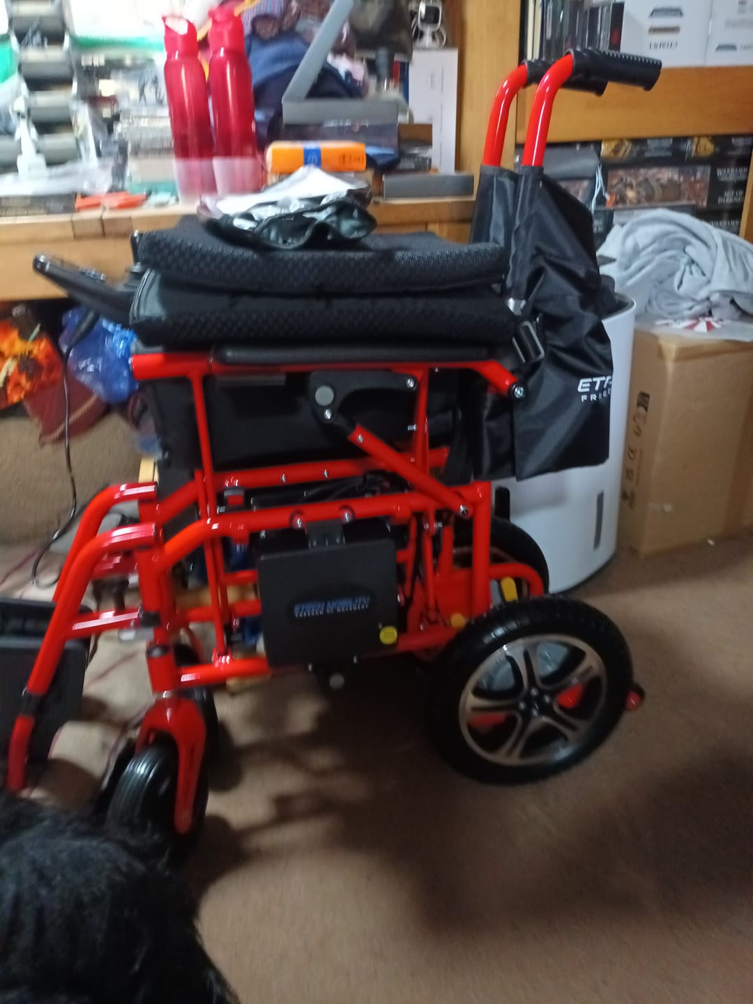 Customer photo review of Ultra Lightweight Electric Wheelchair Heavy Duty Motors | LitePro 2