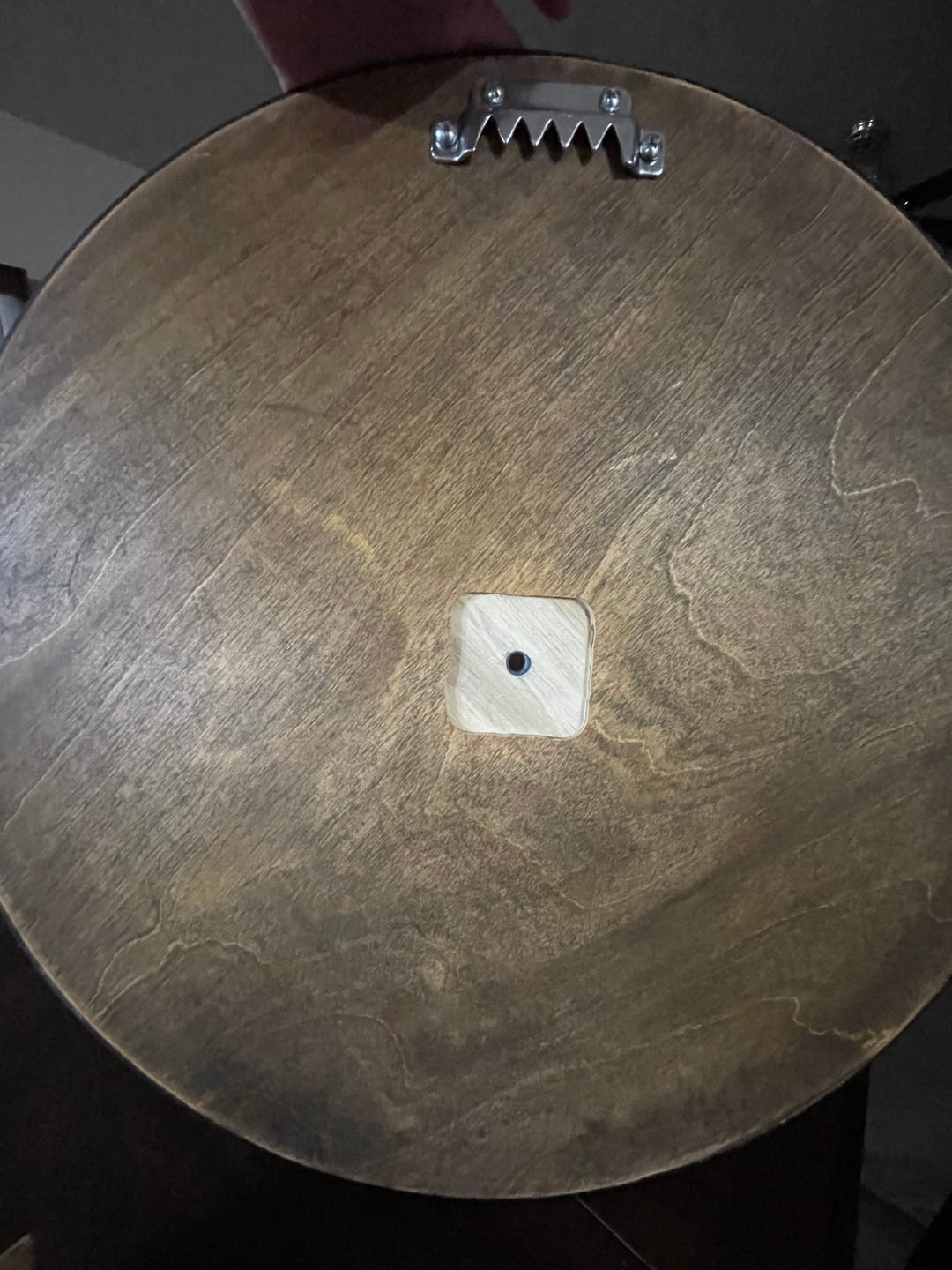 Customer photo review of 18" Circle + Clock Dials Style 2 Acrylic Router Template