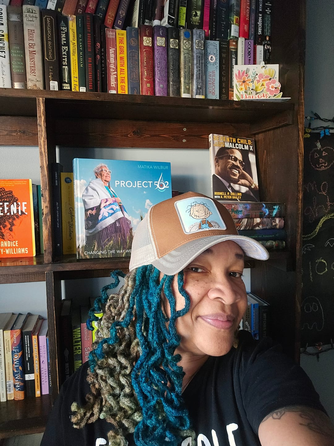 Customer photo review of OVERLORD X Peanuts: Pigpen Trucker Cap