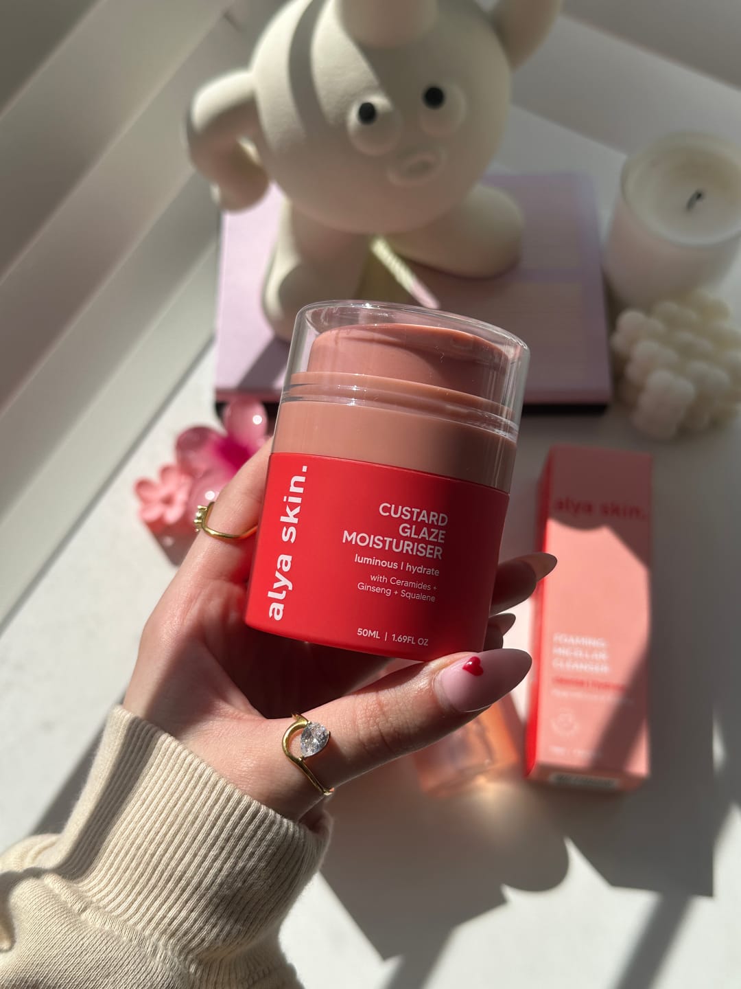 Customer photo review of Custard Glaze Moisturiser