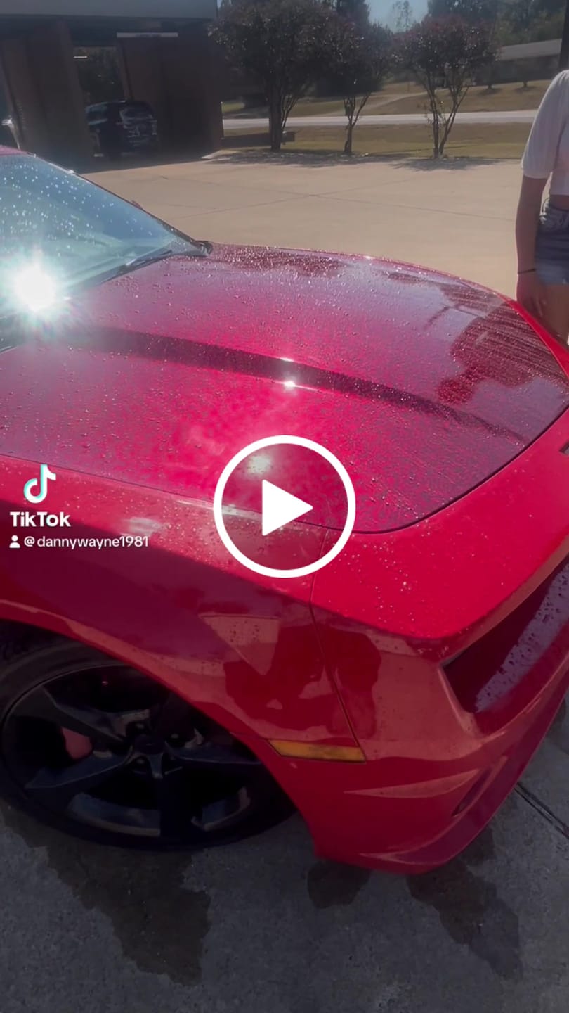 Customer video review of Red Forged Carbon Fiber Vinyl Wrap