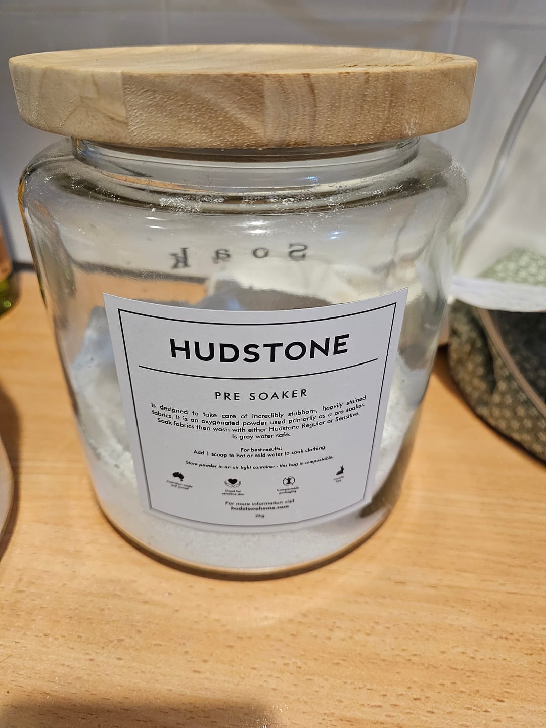 Customer photo review of Hudstone Pre Soaker