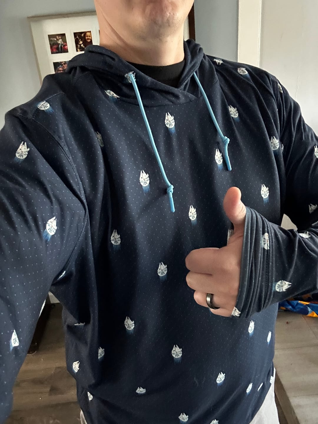 Customer photo review of Star Wars™ "12 Parsecs" – Performance Hoodie